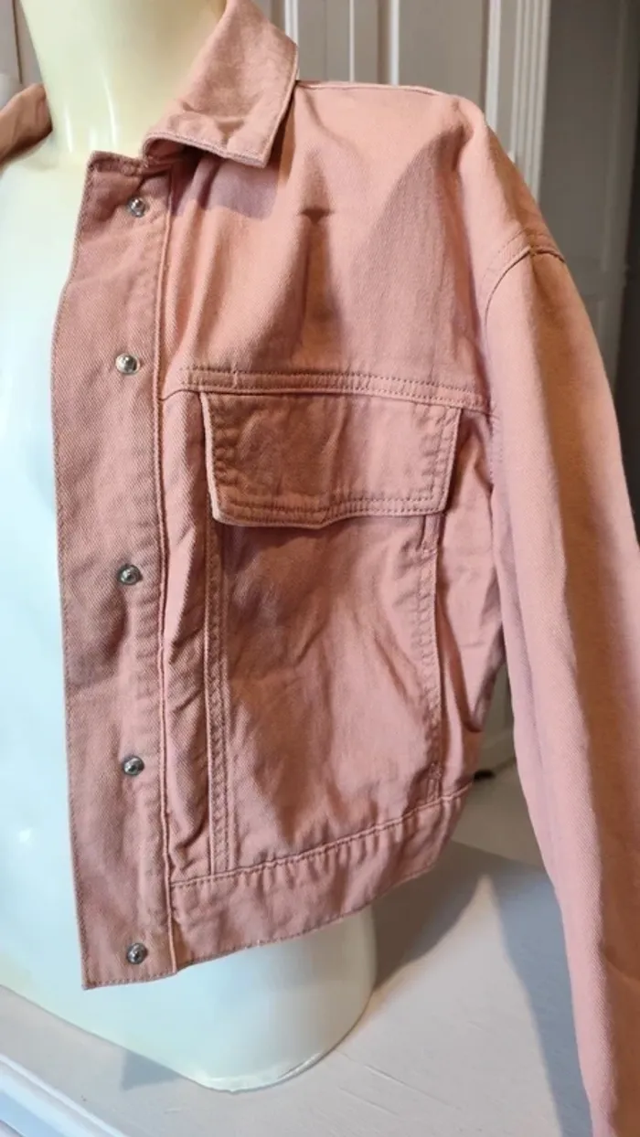 Veste en jean T38 - Cache Cache - photo numéro 8