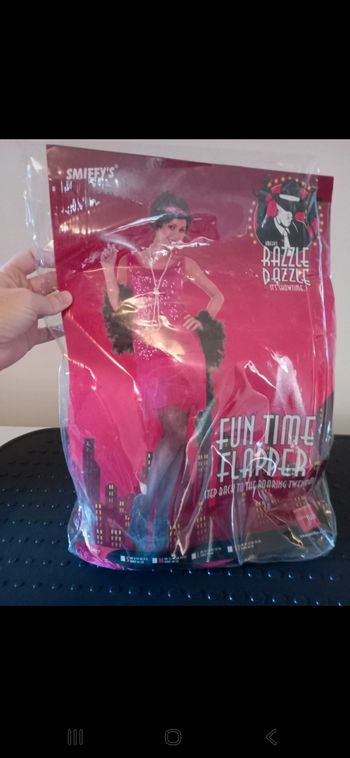 Robe femme déguisement années 20