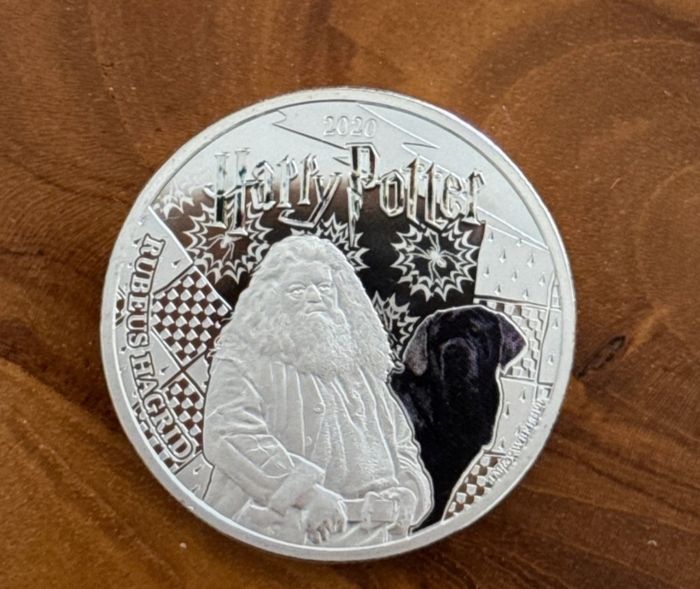 Médaille Harry Potter rubeus hagrid