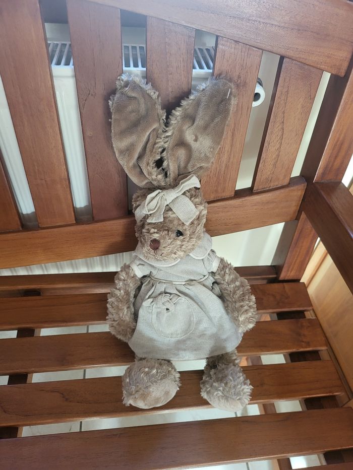 Grande peluche lapin 🐰