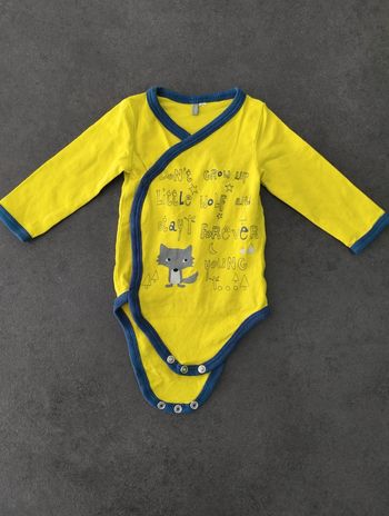 Body manches longues renard