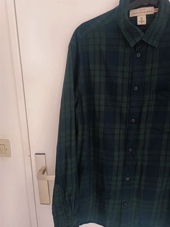 Chemisier à carreaux 100% coton H&M Taille L En très bon état