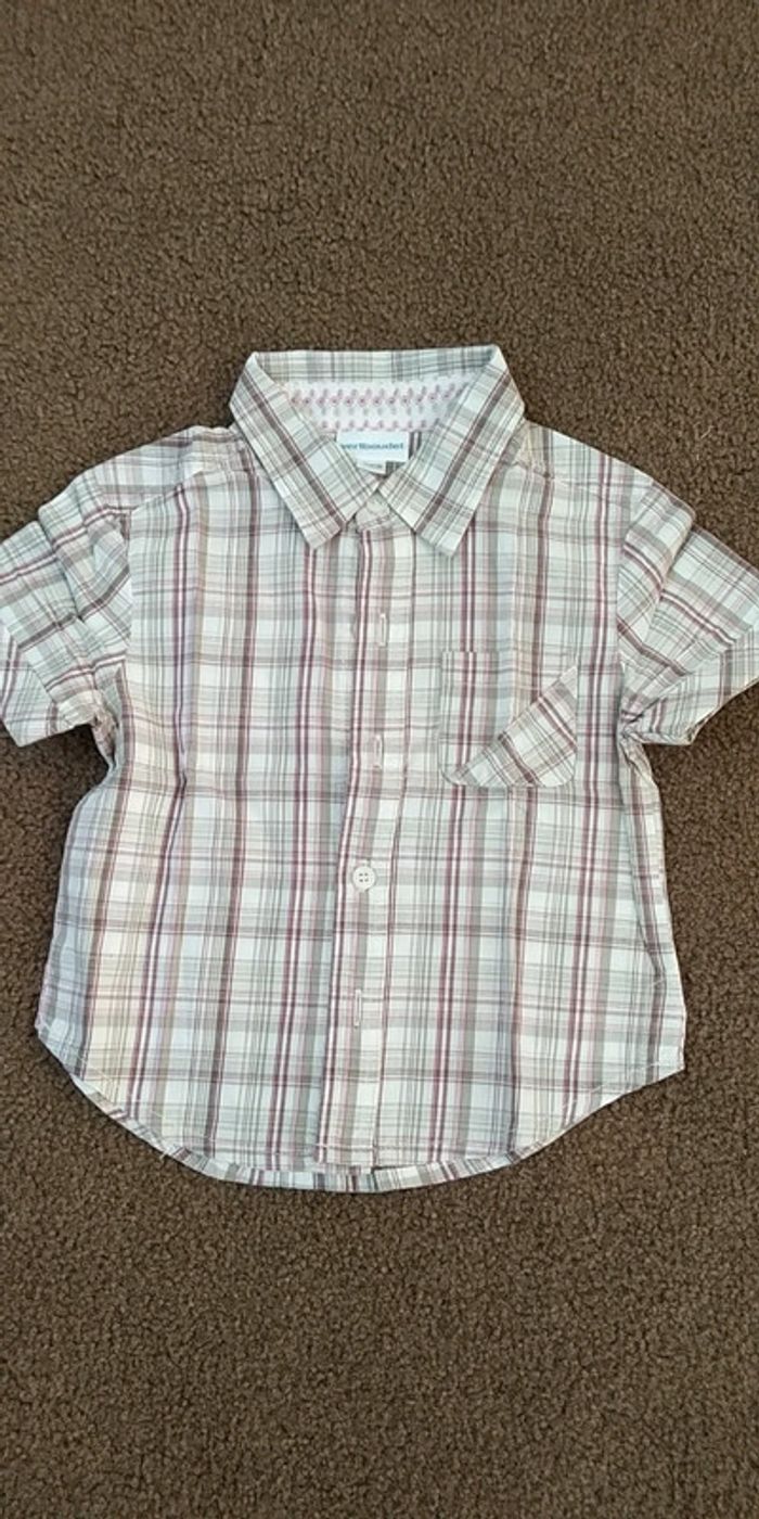 joli chemise vertbaudet