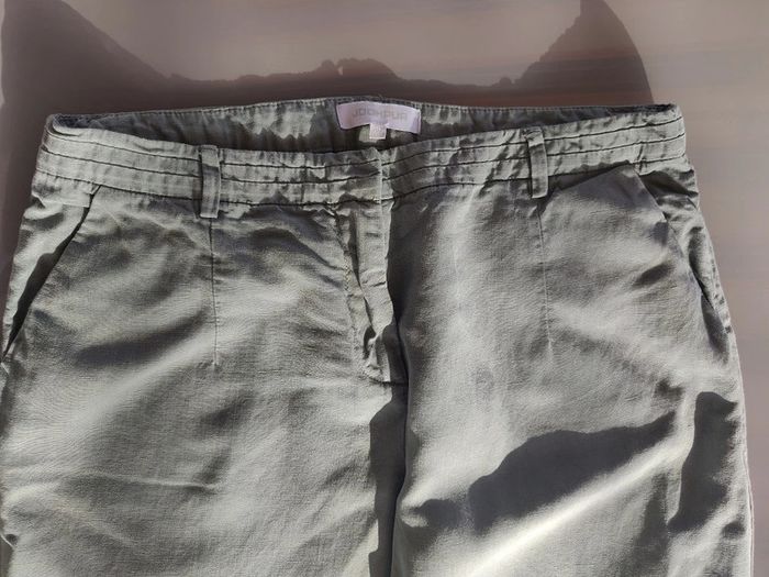 Pantalon été vert clair - photo numéro 2