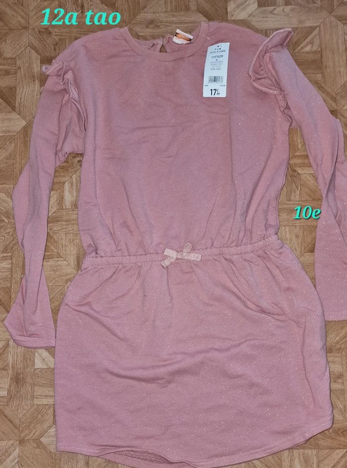 Robe 12ans tape à l'œil brillant neuf