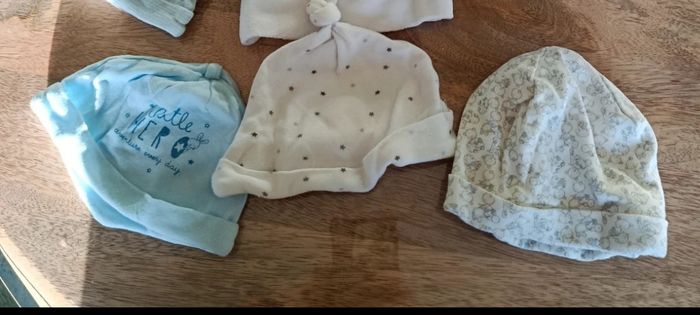 Lot bonnet naissance - photo numéro 3