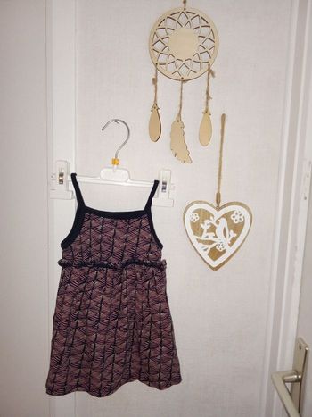 Robe à bretelles bébé fille été Kiabi 12 mois