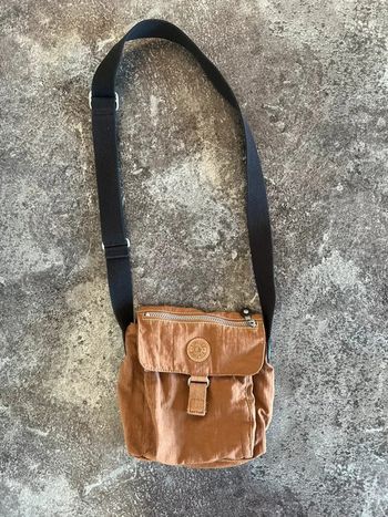 Sac bandoulière marron Kipling homme femme Bolso bandolera Borsa a tracolla Umhängetasche