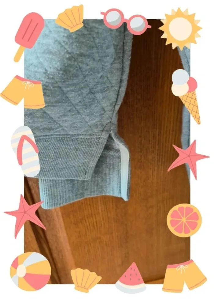 Sweat court crop top à capuche 14 ans - photo numéro 3