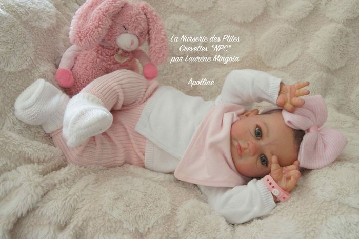 Apolline poupée bébé Reborn authentique - photo numéro 9