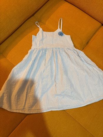 Robe bretelles 6 ans