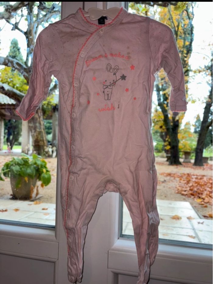 Lot 5 pyjama fille 9 mois - photo numéro 4