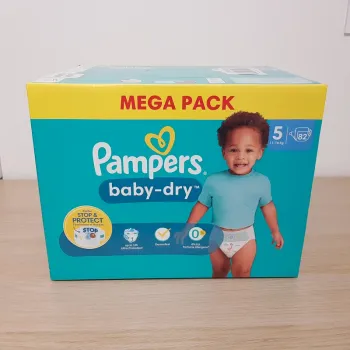 Couches pampers T5 x82