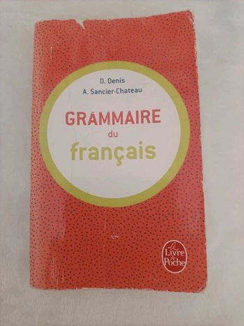 Grammaire du français – Denis & Sancier-Château