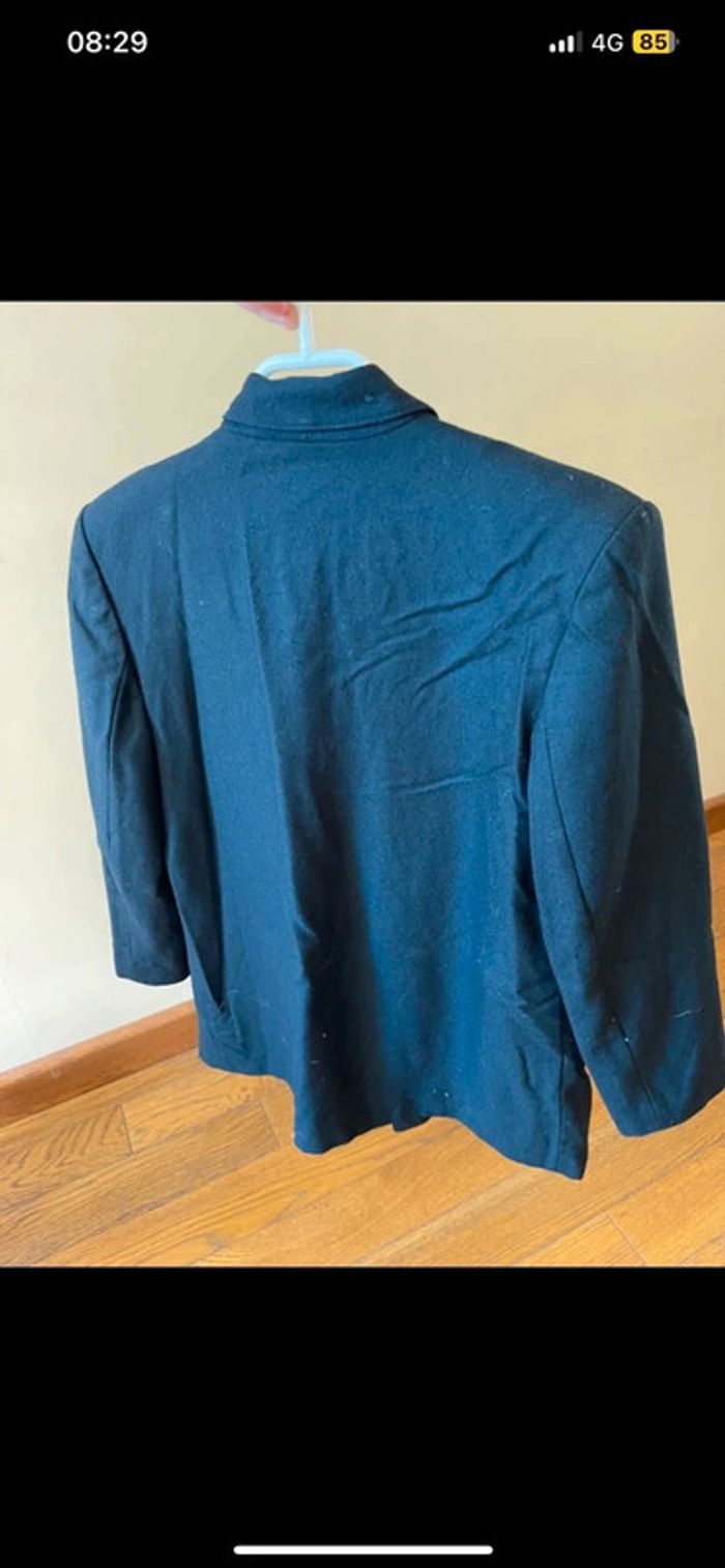 Sublime veste bleu marine vintage - photo numéro 4