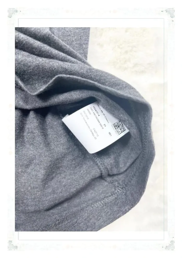 T-shirt Hugo Boss gris anthracite - Taille L - Homme - photo numéro 8