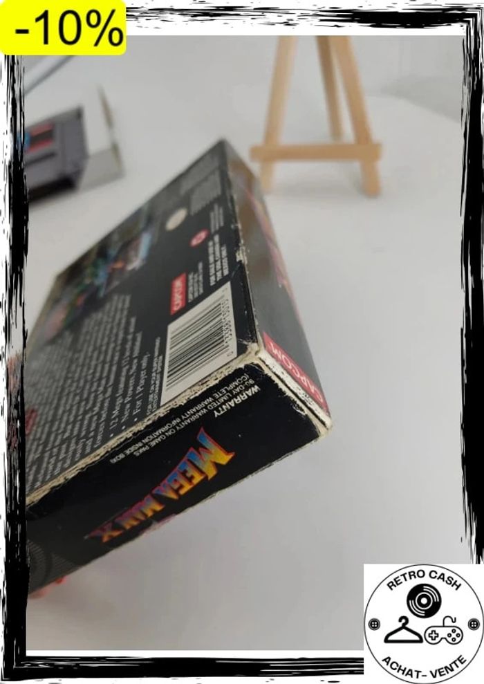 Mega Man X Super Nintendo SNES Capcom 1991 version us en boite sans notice - photo numéro 8
