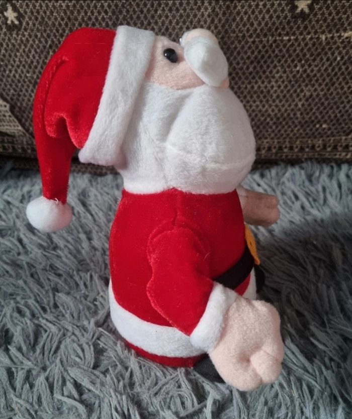 Peluche père Noël chante en anglais - photo numéro 5