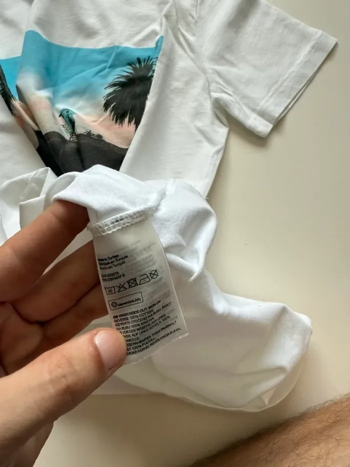 T shirt couche de soleil H&M - T shirt estival - photo numéro 4