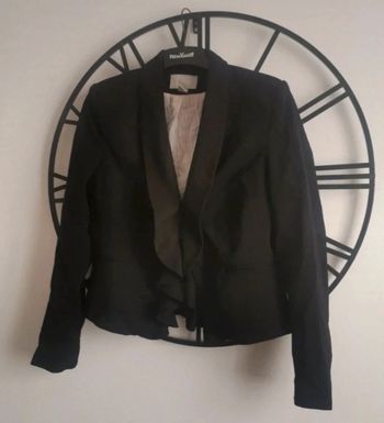 Jolie veste blazer noir h&m