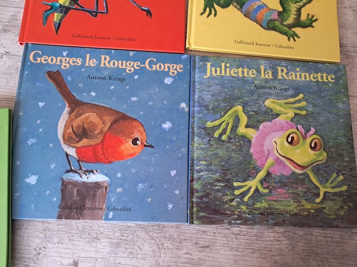 Lot de 7 albums d'Antoon krings collection drôles de petites bêtes - photo numéro 4