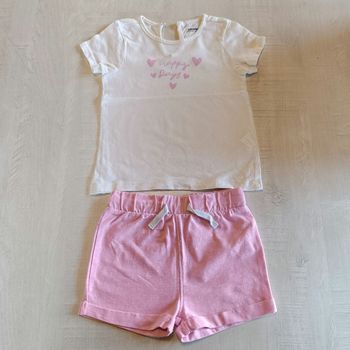 Ensemble short + tee shirt 