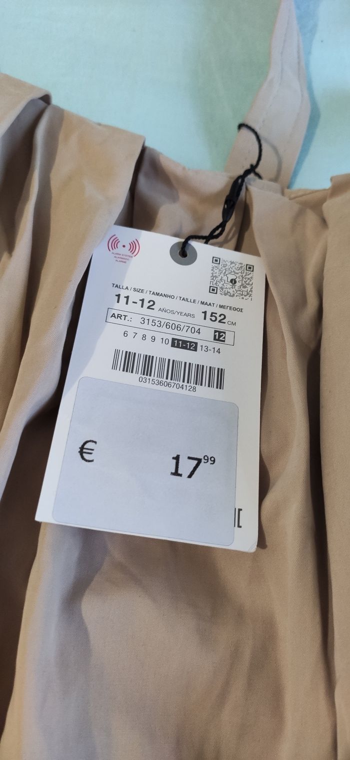 Débardeur Haut large fille 11-12 an neuf zara - photo numéro 5