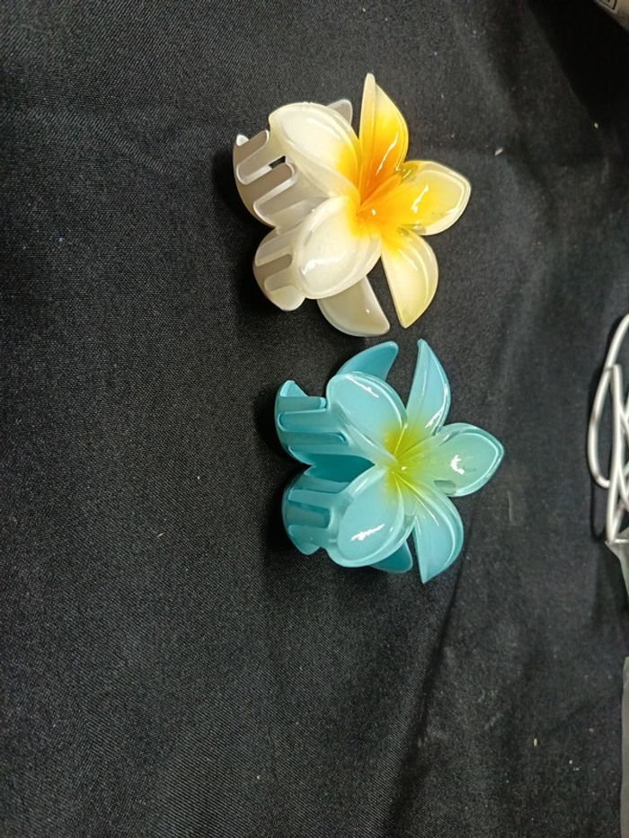 2 grandes pinces fleurs - photo numéro 2