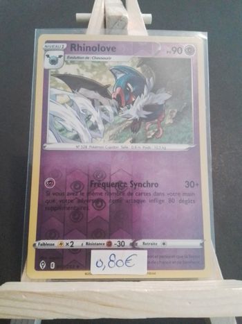 Carte Pokémon Rhinolove Reverse 69/203