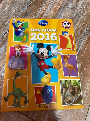 Livre mon album 2016 Disney