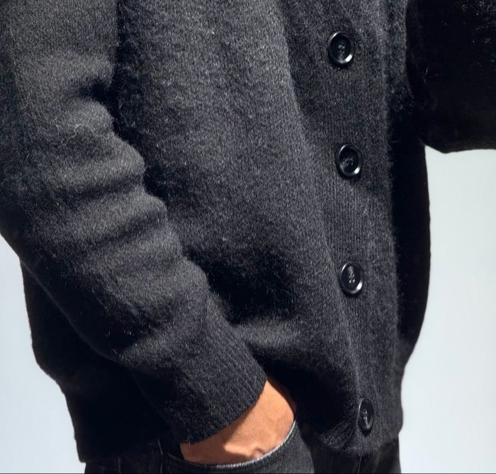 Cardigan oversize noir - photo numéro 3