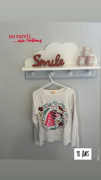 T-shirt ML Du pareil au même taille 10 ans