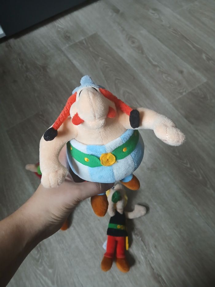 Lot de  3 peluches Asterix et Obélix - photo numéro 4