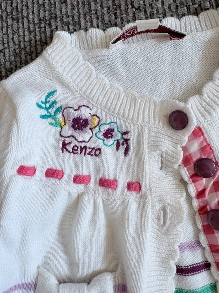 Gilet fille Kenzo kids - photo numéro 2