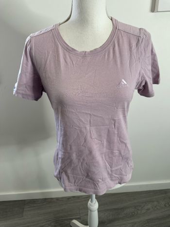 T-shirt Lila mauve Adidas T38 M