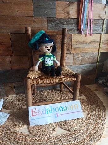 Peluche Playmobil guerrier mongol