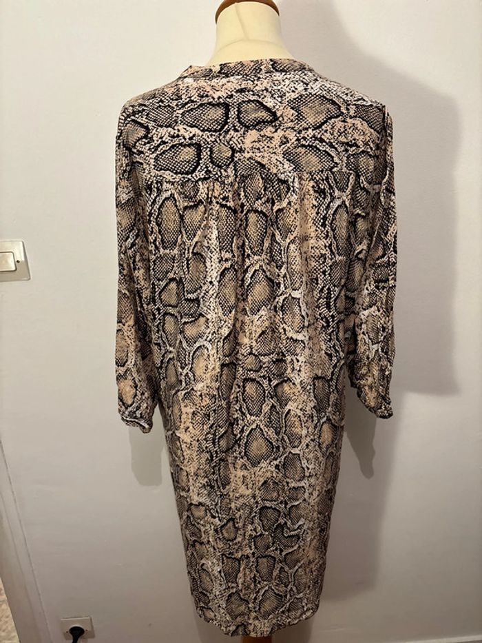 Robe fit & flare manche 3/4 femme taille 48 Yessica C&A - photo numéro 3