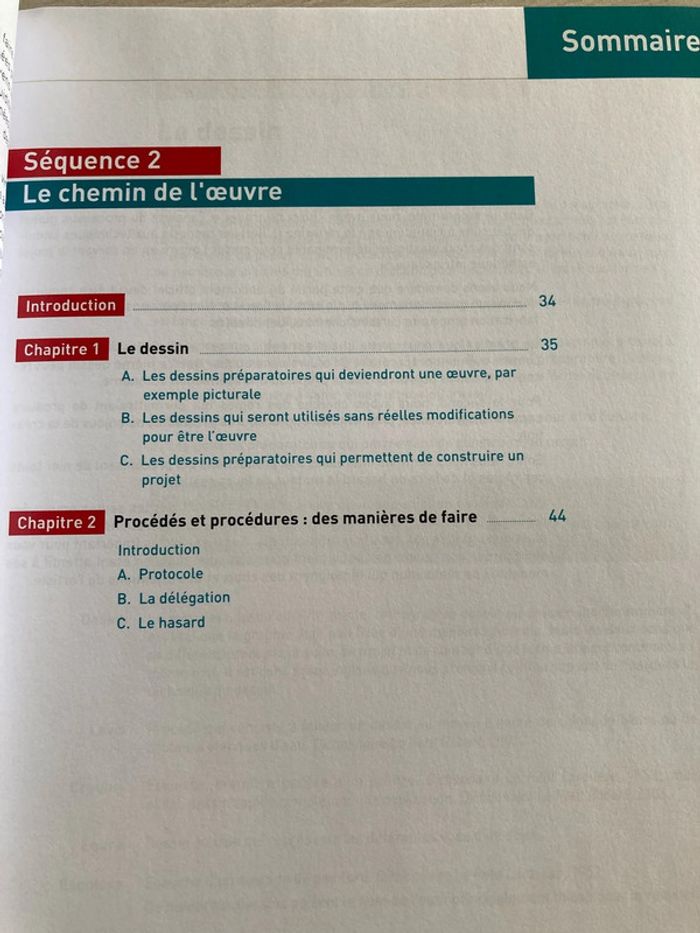 Fascicule CNED – Arts plastiques - 2 tomes - photo numéro 5