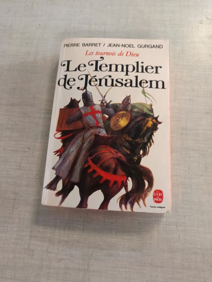 Livre le templier de Jérusalem