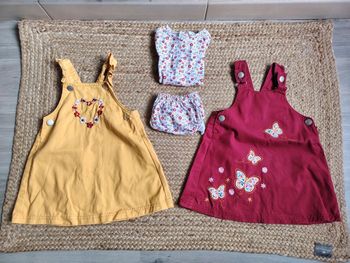 Lot robes haut et culotte