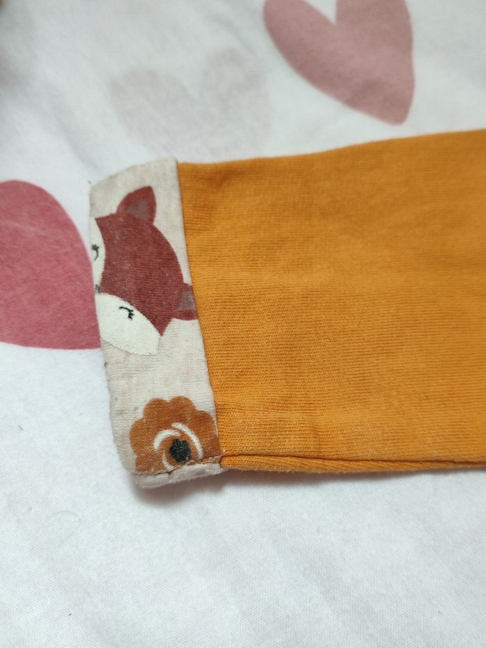 Robe molletonnée - Theme Renard - Automne - 12 mois - Très bon état - P'tit bisou - photo numéro 6