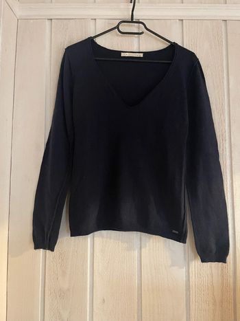 Pull fin marine col V - IKKS 616 - S