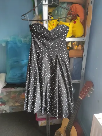 Robe bustier à étoiles