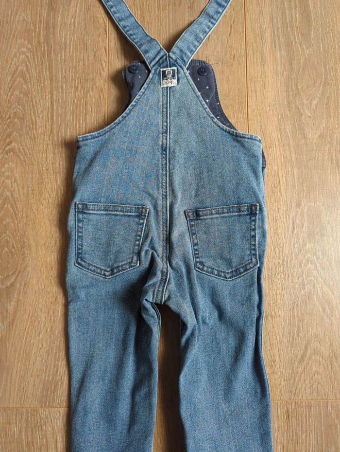 Ensemble salopette jean Tshirt garçon IKKS 18 mois - photo numéro 8