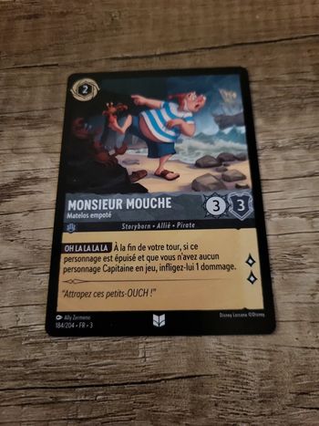 Carte Lorcana monsieur Mouche