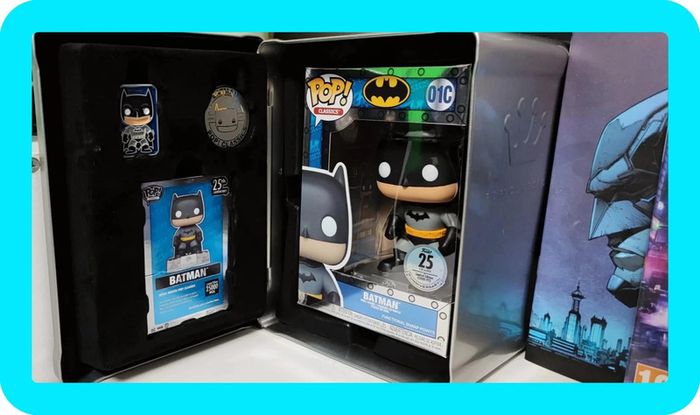 Funko Pop! Classics DC Comics Batman 25th Anniversary Exclusive Figure #01C NEUF sous blister - photo numéro 2