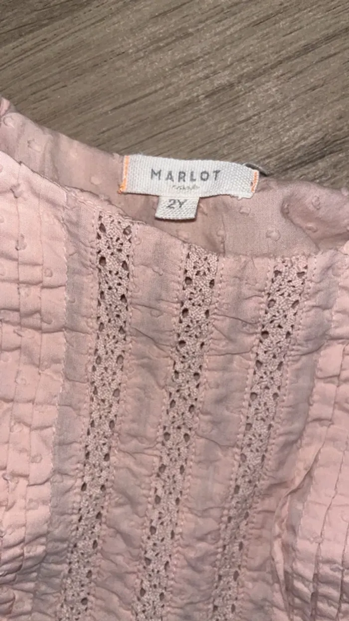 Robe rose 2 ans Marlot - photo numéro 5