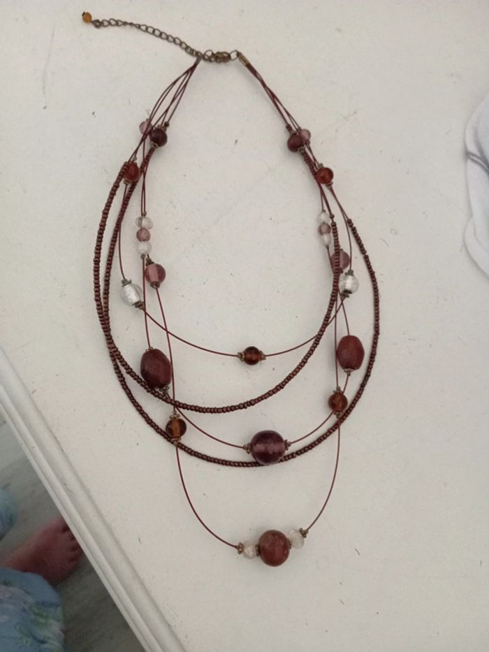 Collier de perles vintage - photo numéro 4