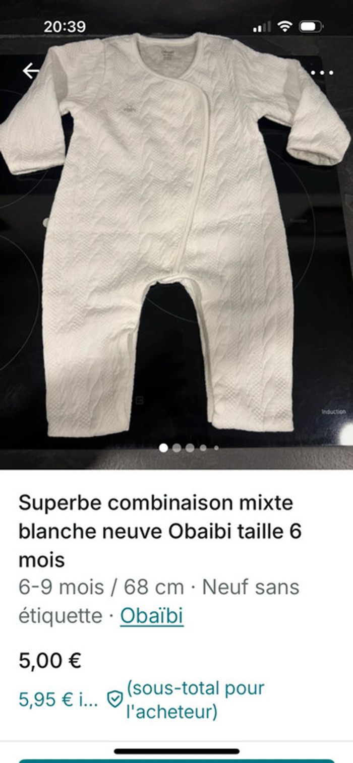 Superbe lot de 35 articles 6 mois plusieurs marques - photo numéro 2