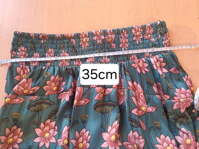 Md'M jupe longue été taille élastique T.38 neuve - photo numéro 7